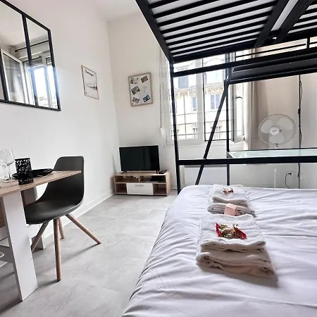 Apartment Talleyrand Neuf Cozy Hyper Centre Reims